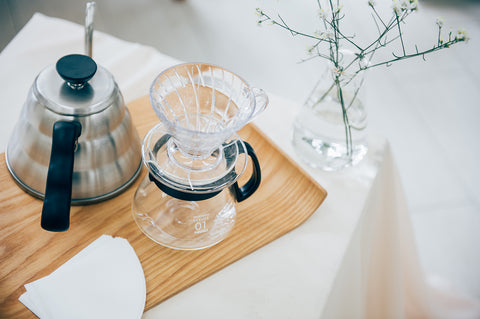 Hario Coffee Dripper V60 01 Clear Plastic