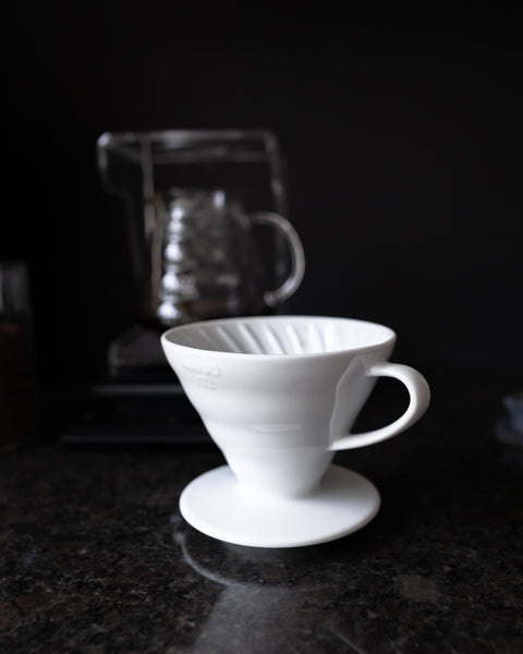 Hario Coffee Dripper V60 01 Ceramic White